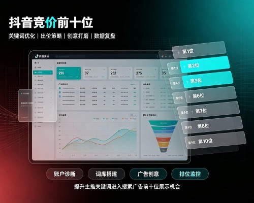 海晏抖音搜索竞价