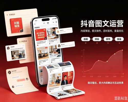 海晏抖音图文代运营服务